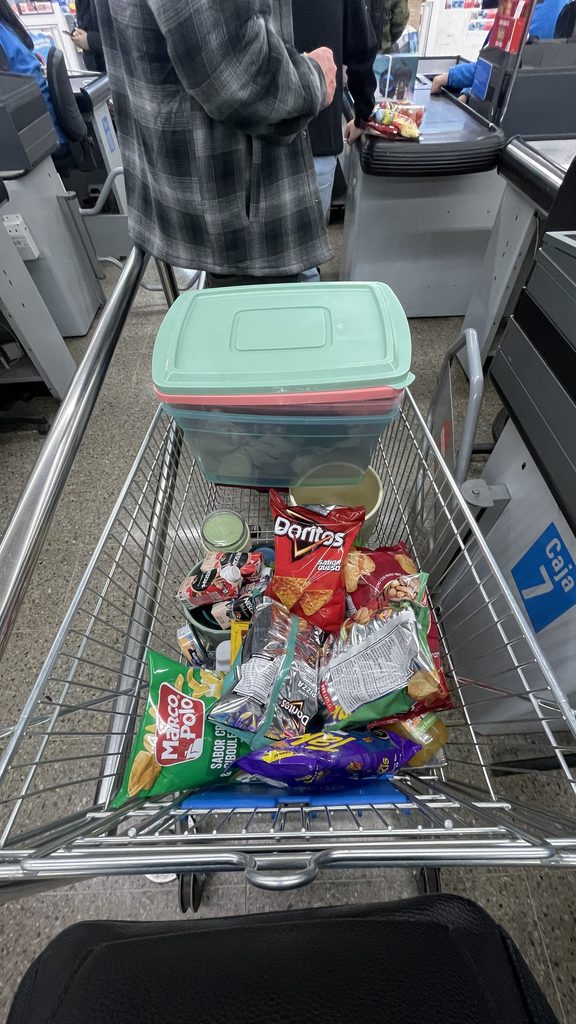 compras lider, temuco, chile.
