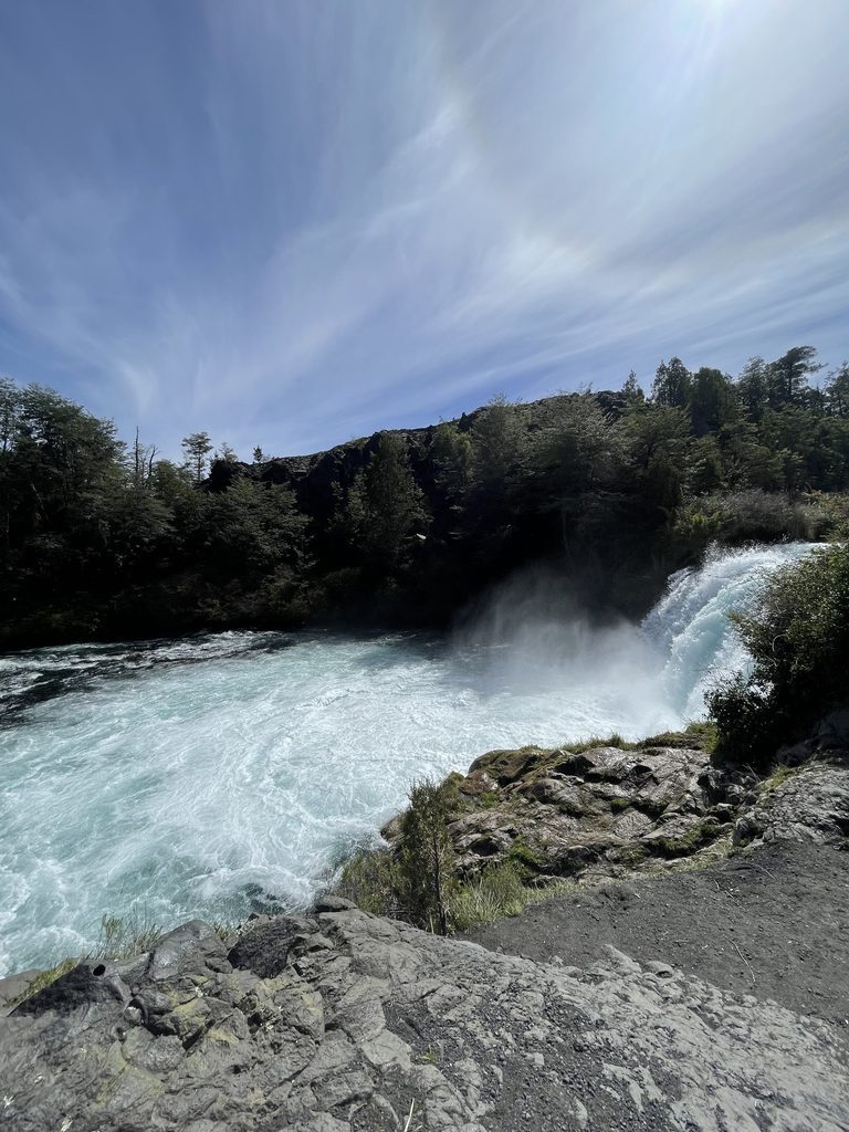 Salto Trucul trucul, Melipeuco, chile.
